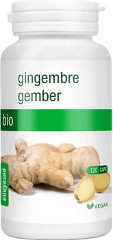 Zázvorové kapsle BIO 408 g (120 ks) - PURASANA